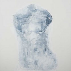 Torso I. Acryl auf Leinwand. 100 x 150 cm. 2018